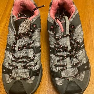 Merrell Siren 2 Hiking Lace Up Sneakers Gray Pink Women's size 5